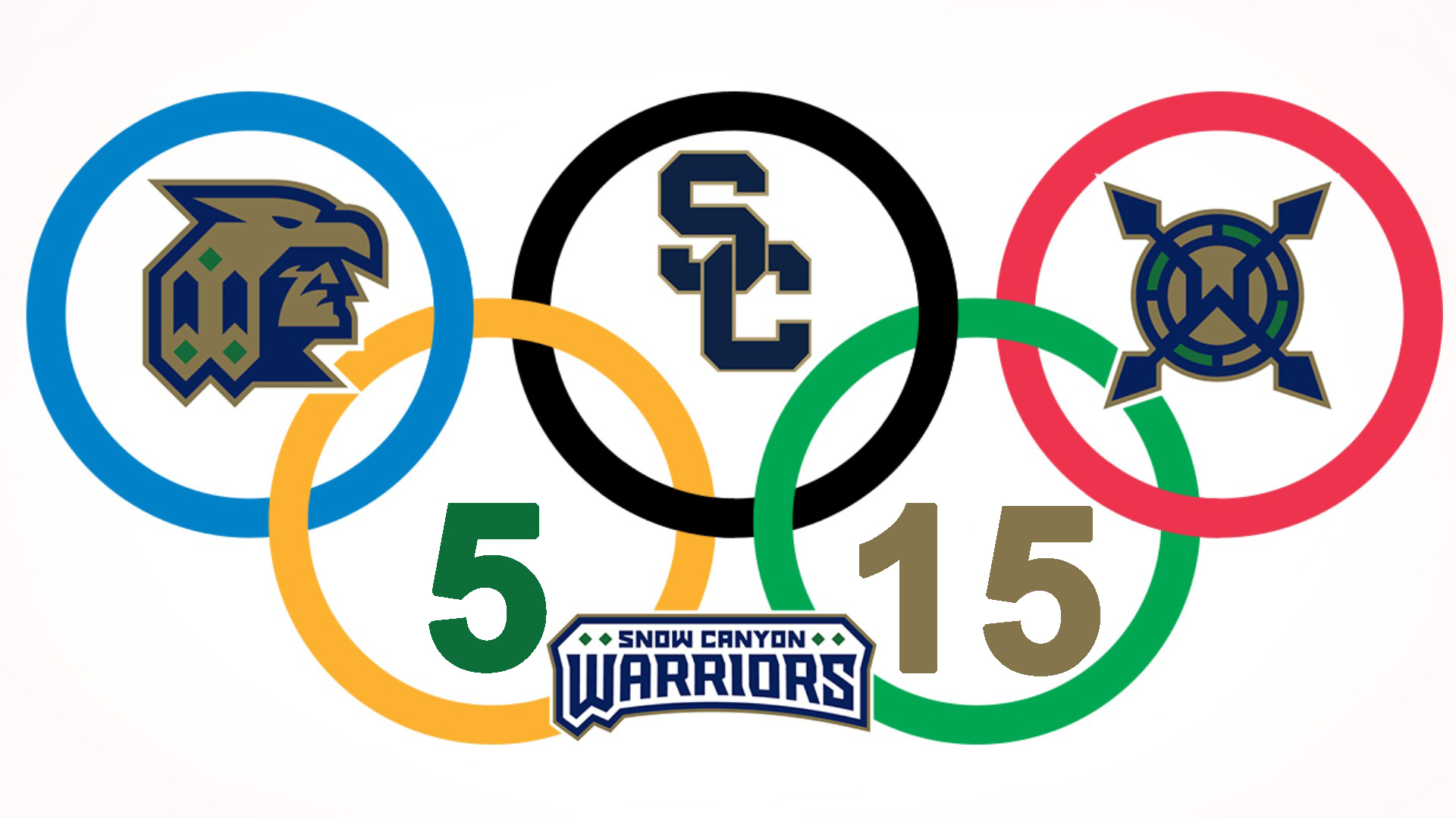 Warrior Olympic rings