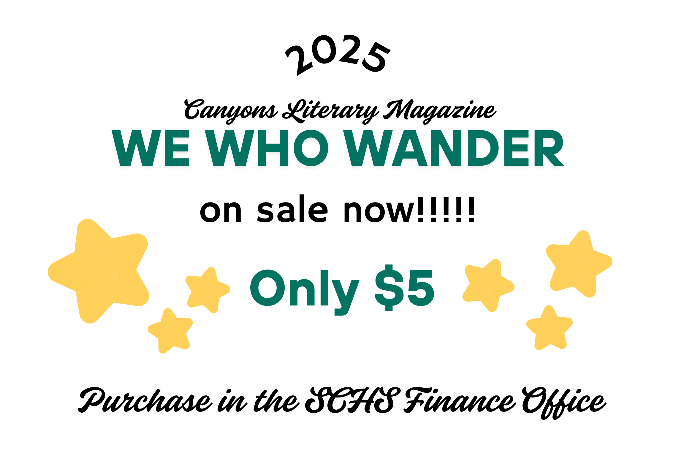 Canyons Lit Mag Sales TV Ad